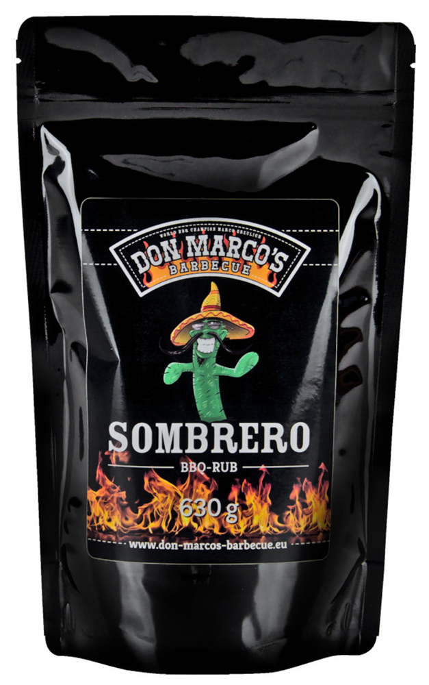 Don Marco`s Dry Rub Sombrero 630g Beutel Mexikanische Geflügel Gewürzmischung