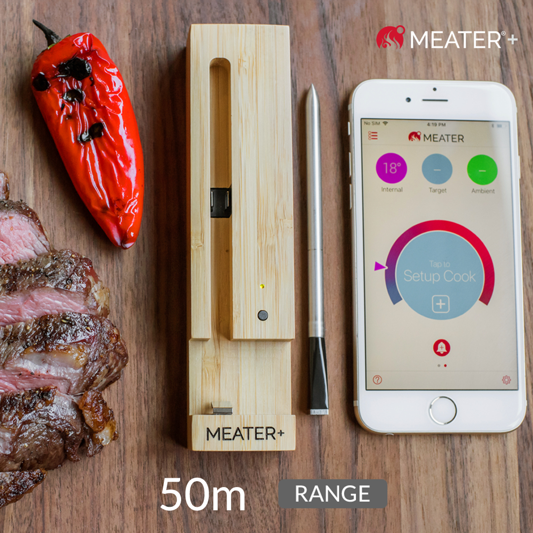 WLAN - Meater / das kabellose Bluetooth Grillthermometer