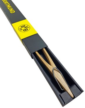 Ab 50,00€ Warenkorb kostenfrei dazu: Grillfürst Grillzange Bambus XXL 60 cm - Borussia Dortmund Edition in Geschenkverpackung - Hover
