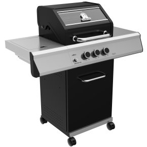 Grillfürst G210E 2-Brenner Gasgrill mit Hochtemperaturbrenner und Edelstahl Rosten - Hover