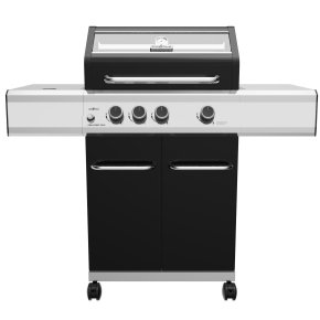 Grillfürst G310E 3-Brenner Gasgrill mit Hochtemperaturbrenner und Edelstahl Rosten - inkl. Abdeckhaube - Hover