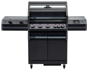Grillfürst Independence P530E Smart Grill - mit WLAN-Modul, XXL Infrarotbrenner, Heckbrenner und Edelstahlrosten