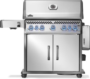 Napoleon Rogue PRO-S 625 Edelstahl Gasgrill - mit SIZZLE ZONE™ und Heckbrenner - mit Edelstahlrosten - Modell 2026 - Hover