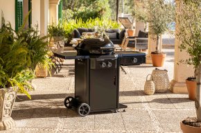 Outdoorchef Gas Kugelgrill Station DAVOS 570 G Pro BZ mit Blazing Zone und 11 kg Gasflaschen-Kit - Hover