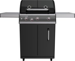 Outdoorchef Dualchef 325 G Gasgrill mit Seitenkocher + 900°C BLAZING ZONE Infrarotbrenner - Hover