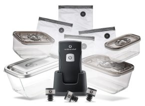 Outdoorchef Easy BBQ Vac Vakuumierer inkl. Starter Set - Kabelloser Einhand-Vakuumierer