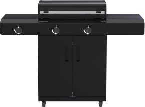 Outdoorchef Planchagrill HEAT C-265 - mit Doppel-Blazing-Zone, Cooking Zone und Gusseisen-Plancha
