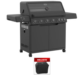Rösle Gasgrill Allflame Hero 6 inkl. Abdeckhaube