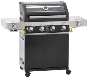Rösle Gasgrill Videro G4-S VARIO+ schwarz - Modell 2025 inkl. Abdeckhaube - Hover
