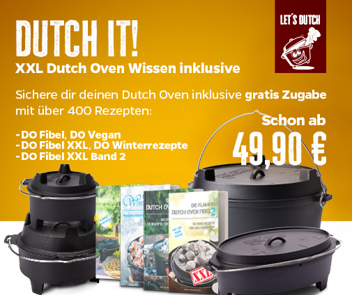 Dutch Oven mit Büchern