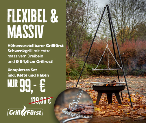 Grillfürst Dreibein Set